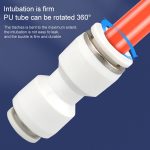 LAIZE 10 Stück PG reduzierender gerader pneumatischer Schnellkupplungsanschluss, PG6-4 (10pcs), PG8-4 (10pcs), PG8-6 (10pcs), PG10-6 (2pcs), PG10-8 (2pcs), PG12-8 (2pcs), PG12-10 (2pcs), PG16-12 (1pc) – Bild 5