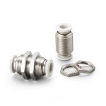 LAIZE PM Bulkhead gerader pneumatischer Schnellmontage-Anschluss, PM-4, PM-6, PM-8, PM-10, PM-12 – Bild 2