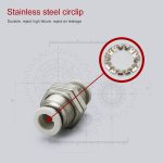 LAIZE PM Bulkhead gerader pneumatischer Schnellmontage-Anschluss, PM-4, PM-6, PM-8, PM-10, PM-12 – Bild 6