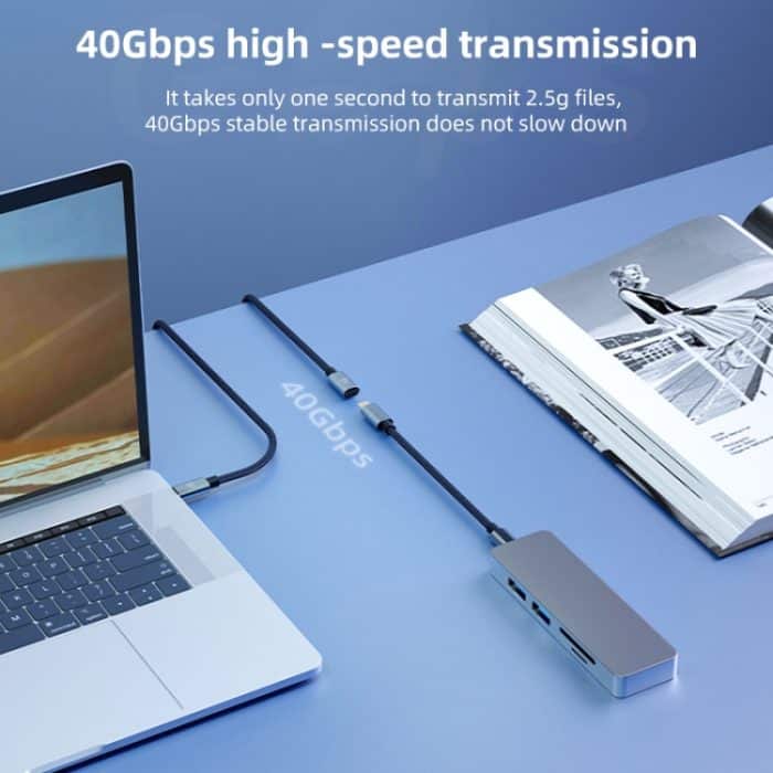 USB4.0 40 Gbit/s Typ-C-Stecker auf Buchse-Verlängerungskabel, 0.3m, 0.5m, 0.8m – Bild 3