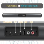 BS-10 Bluetooth 5.0-Lautsprecher-TV-Soundbar mit Fernbedienung, BS-10 – Bild 6