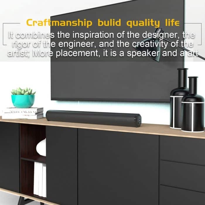 BS-10 Bluetooth 5.0-Lautsprecher-TV-Soundbar mit Fernbedienung, BS-10 – Bild 9