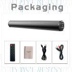 BS-10 Bluetooth 5.0-Lautsprecher-TV-Soundbar mit Fernbedienung, BS-10 – Bild 10