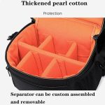 Wasserdichter Rucksack mit großer Kapazität, Reiseschultern, Kamerataschen – Bild 7