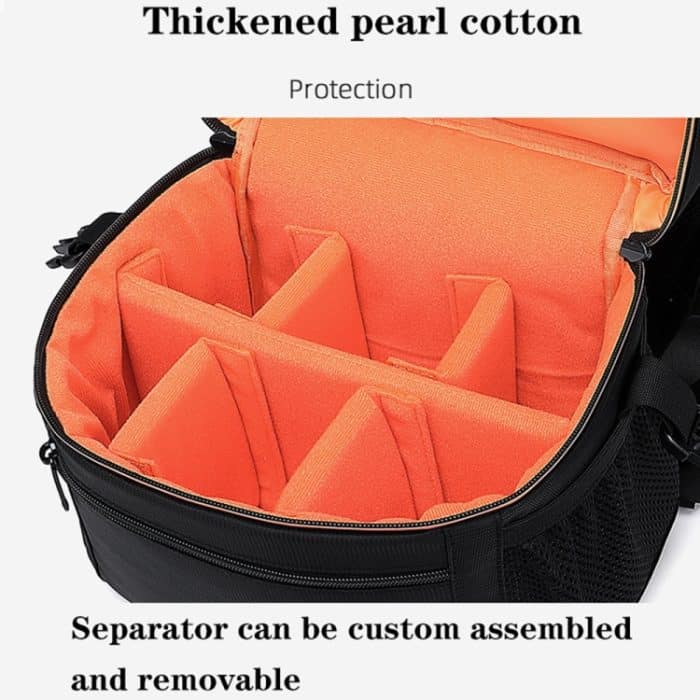 Wasserdichter Rucksack mit großer Kapazität, Reiseschultern, Kamerataschen – Bild 7