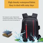 Outdoor-Kamera-Rucksack, wasserdichte Fotografie-Kamera-Schultertasche, 45x32x18cm, 33.5x25.5x15.5cm – Bild 9