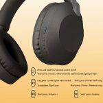 B2 Wireless Bluetooth 5.1 faltbares Headset mit Rauschunterdrückung – Bild 9