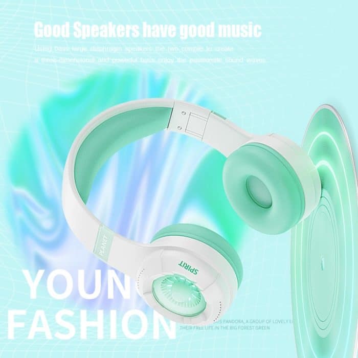 KE25 RGB Light Wireless Stereo Musik Bluetooth Headset – Bild 2