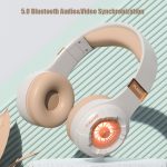 KE25 RGB Light Wireless Stereo Musik Bluetooth Headset – Bild 7