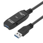 USB 3.0-Stecker auf Buchse, Datensynchronisations-Superspeed-Verlängerungskabel, Länge: 5 m
