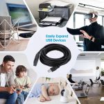 USB 3.0-Stecker auf Buchse, Datensynchronisations-Superspeed-Verlängerungskabel, Länge: 20 m – Bild 7