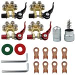 CP-3085 Autobatterie Messingspießkopf Abnehmbarer Batterieanschluss