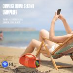 HOPESTAR H60 20W Tragbarer, wasserdichter, kabelloser Bluetooth-Außenlautsprecher, H60 – Bild 6