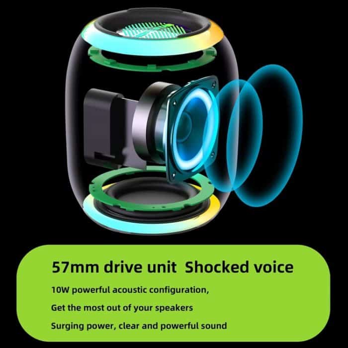 HOPESTAR P35 mini 10W Outdoor IPX7 Wasserdichter Bluetooth-Lautsprecher, P35 mini – Bild 5