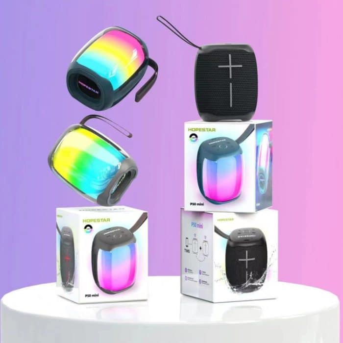 HOPESTAR P50 mini Outdoor RGB Licht Wasserdichter Bluetooth-Lautsprecher, P50 mini – Bild 6