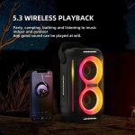 HOPESTAR Party200 mini tragbarer Tone Pulse RGB Light Bluetooth-Lautsprecher, Party200 mini – Bild 6