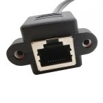 RJ45-LAN-Verlängerungskabel (Buchse auf Buchse) mit Schraubverschluss, 30cm, 60cm, 1m, 2m – Bild 5