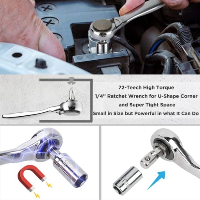 28 in 1 Ratschen-Schraubendreher-Set – Bild 3