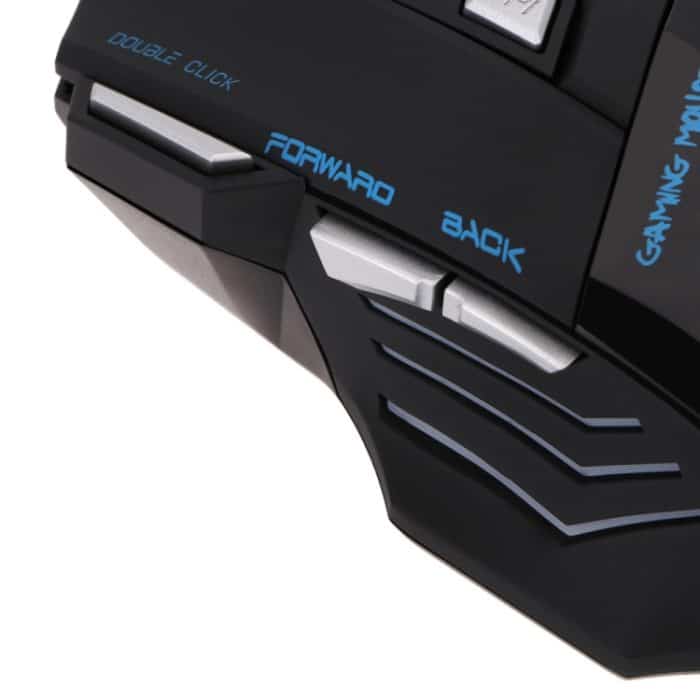 HXSJ A868 Bunte leuchtende kabelgebundene Maus mit 7 Tasten und Feuertaste – Bild 6