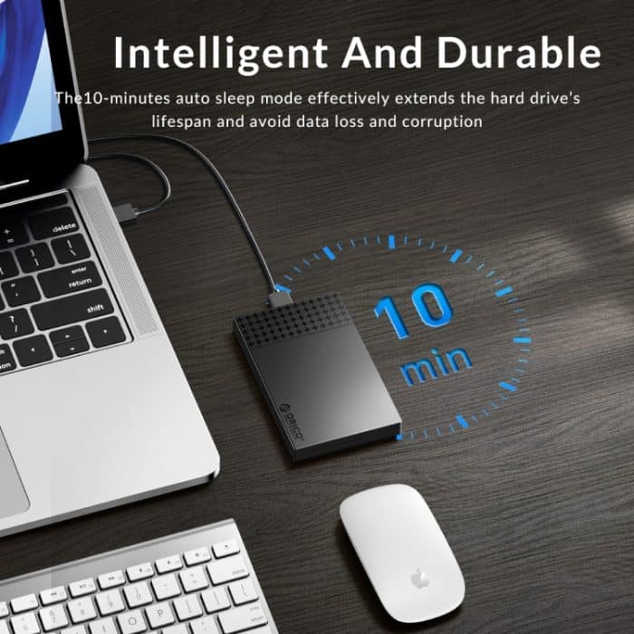 ORICO ORICO-2526U3-V1 2,5 Zoll USB 3.0 Micro-B Festplattengehäuse Externes Speichergehäuse, Micro-B – Bild 12