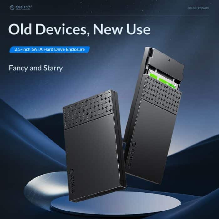 ORICO ORICO-2526U3-V1 2,5 Zoll USB 3.0 Micro-B Festplattengehäuse Externes Speichergehäuse, Micro-B – Bild 4