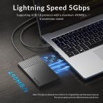 ORICO ORICO-2526U3-V1 2,5 Zoll USB 3.0 Micro-B Festplattengehäuse Externes Speichergehäuse, Micro-B – Bild 8