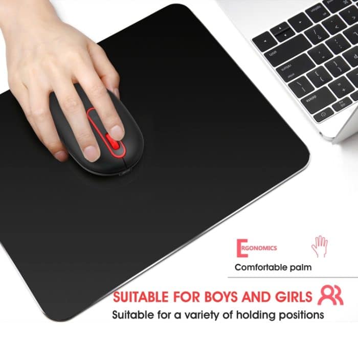 HXSJ T15 2,4 GHz 4 Tasten kabellose Stummschaltungsmaus, T15 Black, T15 White – Bild 6