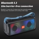 T&G TG345 Tragbarer kabelloser Bluetooth-Lautsprecher mit Farb-LED für den Außenbereich – Bild 5