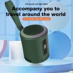 T&G TG373 Outdoor Tragbarer LED-Licht RGB Mehrfarbiger kabelloser Bluetooth-Lautsprecher-Subwoofer – Bild 2