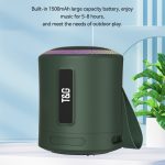 T&G TG373 Outdoor Tragbarer LED-Licht RGB Mehrfarbiger kabelloser Bluetooth-Lautsprecher-Subwoofer – Bild 5