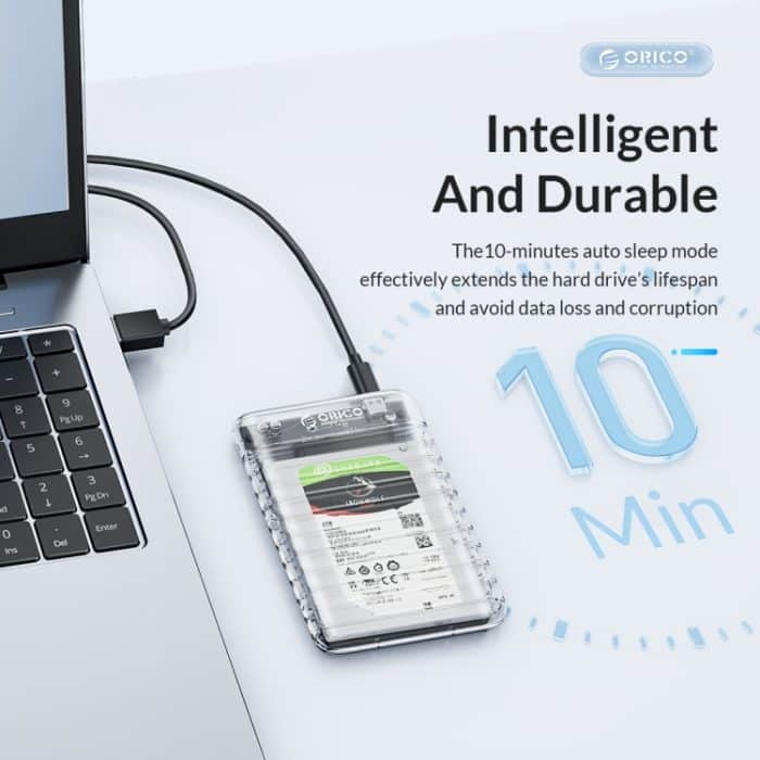 ORICO 2139C3-V1 externes 2,5-Zoll-USB3.0-Festplattengehäuse – Bild 6