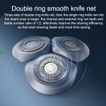 Original Xiaomi Mijia Elektrorasierer S101 mit 3 Schneidköpfen, IPX7 wasserdicht, S101(Grey), S101(Blue) – Bild 2