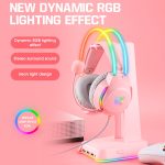X26 USB+3,5-mm-RGB-Gaming-Headset mit Kabel, X26 – Bild 3