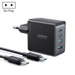 JOYROOM TCG02 Galliumnitrid 67 W Dual USB + Dual USB-C/Typ-C Multi-Port-Ladegerät-Set, EU Plug, UK Plug