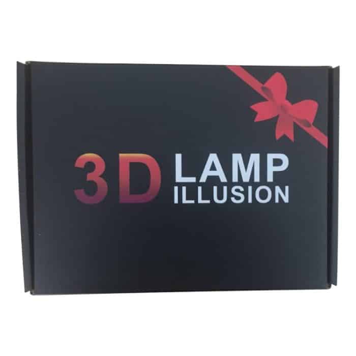 A189 LED Buntes 3D-Nachtlicht Bluetooth-Lautsprecherbasis mit Box, A189 with Box – Bild 6