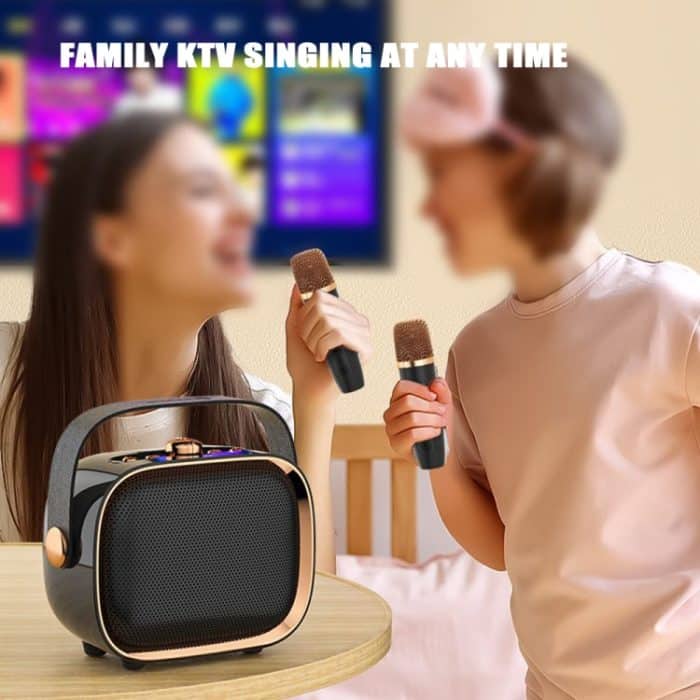 NR138W Drahtloses Mikrofon TWS Handheld Noise Cancelling Tragbarer intelligenter Bluetooth-Lautsprecher – Bild 6