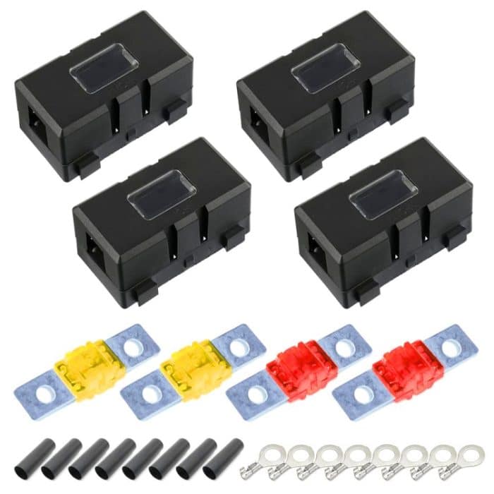 4 in 1 ANS-H Auto-Sicherungshalter-Sicherungskasten, 30A, 40A, 50A, 80A, 100A, 120A, 150A – Bild 1