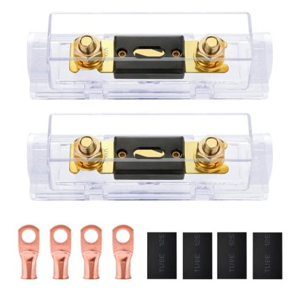 2 in 1 ANL Auto-Sicherungshalter, elektrische Schutz-Isolierabdeckung, 50A, 80A, 100A, 120A, 150A, 200A, 250A, 300A, 400A, 500A