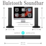 BS-36 20W Multifunktions-3D-Stereo-Surround-Bluetooth-Lautsprecher Subwoofer-Soundbar, BS-36 – Bild 9