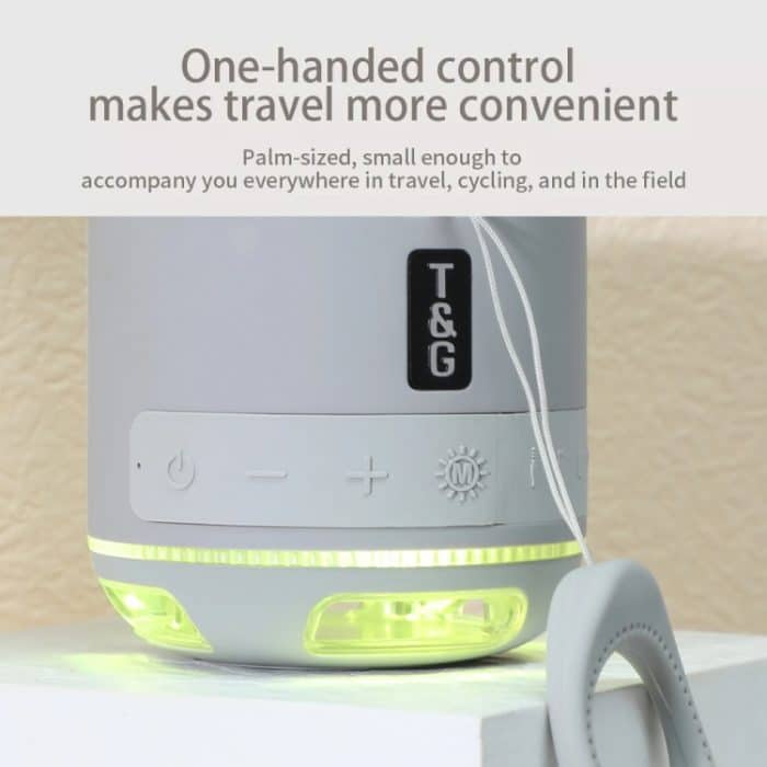 T&G TG294 TWS LED Mini tragbarer kabelloser Stereo-Sound-Außenlautsprecher, TG294 – Bild 6
