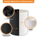 Werkzeugaufbewahrungsbox aus PU-Leder für den Schreibtisch, Stifthalter – Bild 5