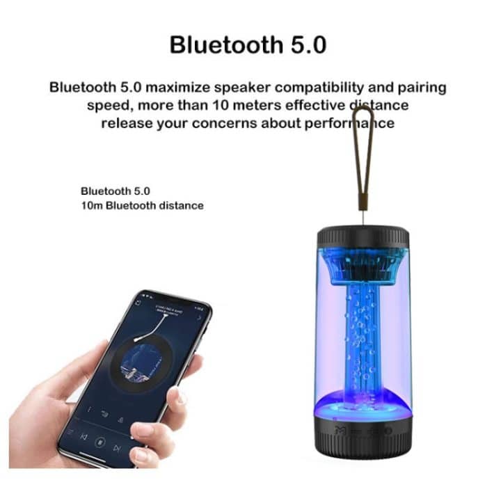 Z15 Tragbarer kabelloser Bluetooth-Außenlautsprecher mit RGB-Atmosphärenlicht, Z15 – Bild 3