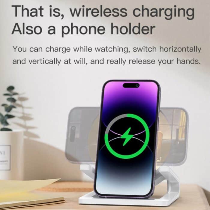 TOTU M6064Q 4-in-1-Multifunktions-Bluetooth-Lautsprecher mit kabelloser Aufladung, M6064Q – Bild 6