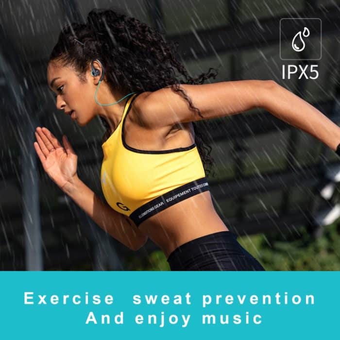 Mucro R12 kabelgebundener Stereo-Over-Ear-Sportkopfhörer, Länge: 1,2 m, R12 (Blue) – Bild 7