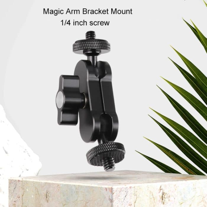 360 Pivot Magic Arm Mount 1/4 Zoll Kugelkopfhalterung – Bild 2