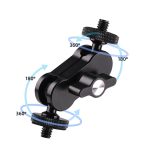 360 Pivot Magic Arm Mount 1/4 Zoll Kugelkopfhalterung – Bild 5