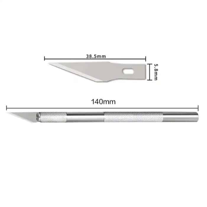 6-in-1-Schnitzwerkzeug aus Aluminiumlegierung, handgefertigtes Stiftmesser – Bild 2