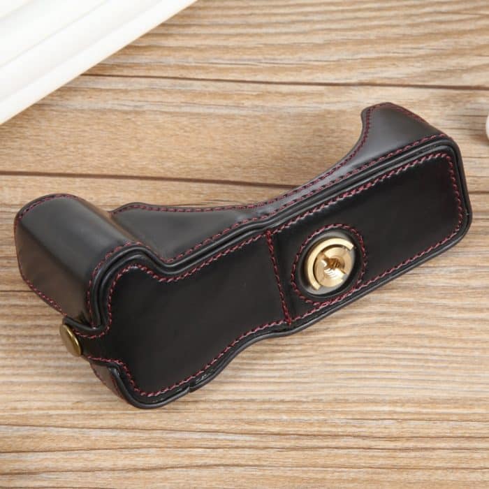 1/4-Zoll-Gewinde PU-Leder-Kamera-Halbgehäusebasis, For Canon EOS R50 – Bild 4