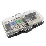 CP-0721 Orvac 0-4 GA 4-Kreis-HD-Sicherungs-Stromverteilungsblock-Erdungsbus mit LED-Anzeige