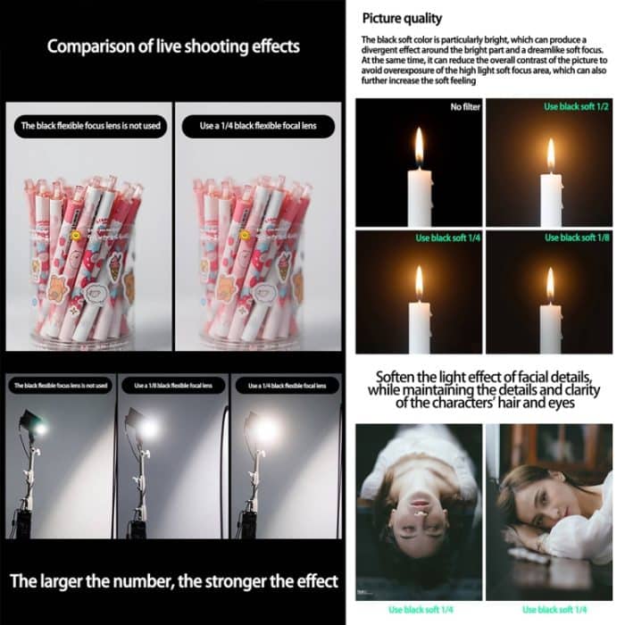 JSR Black Mist Filter Kameraobjektivfilter, 86mm – Bild 5